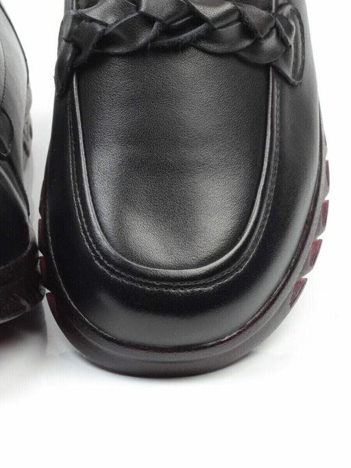 06-5913 BLACK Туфли (натуральная кожа) - Фабричный китай фото 15