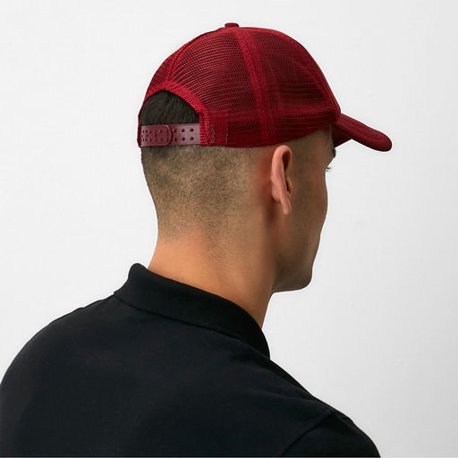 Бейсболка с сеткой MINAKU, размер 56-58, бордовая