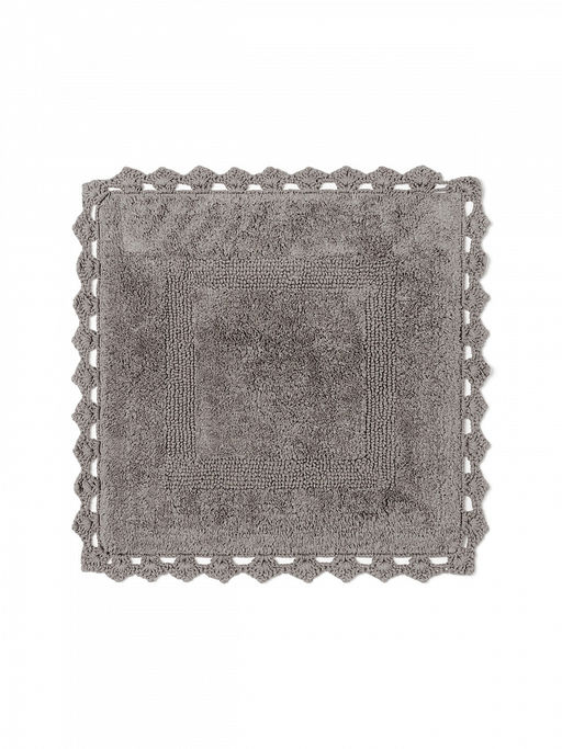 Коврик для туалета молочный 50x50 махра