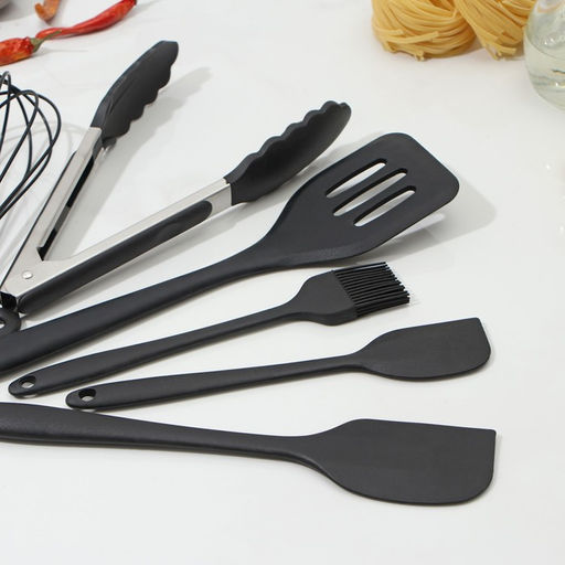 Набор кухонных принадлежностей Black, 6 предметов, чёрный