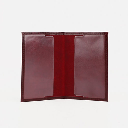 Обложка на военный билет, бордовая