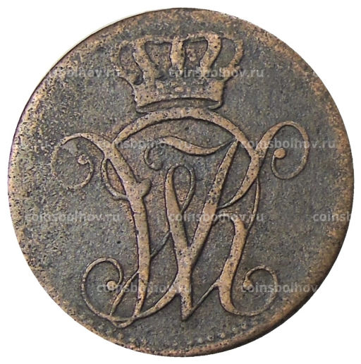 2 геллера 1818 года Германские государства  Гессен-Кссель