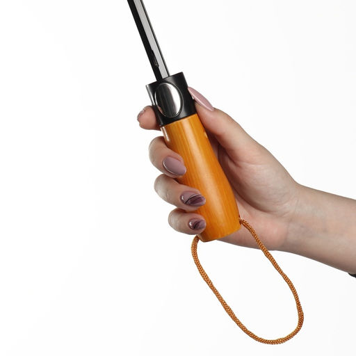 Зонт полуавтоматический Кромка, 3 сложения, 8 спиц, R = 60 см, цвет МИКС - Simaland фото 6