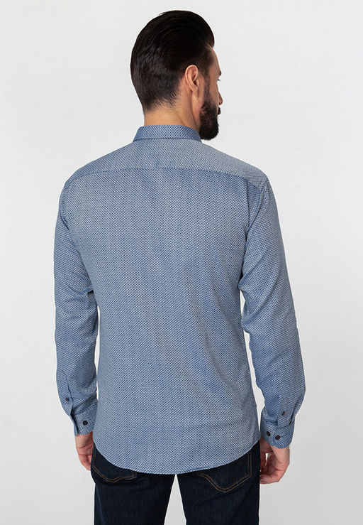 Сорочка мужская длинный рукав GREG 223/131/1091/Z/1p  фото 4