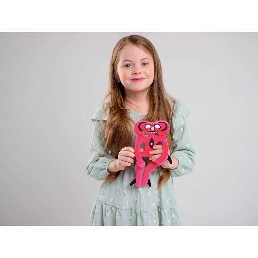 Мягкая игрушка Монстр, розовый - Milo toys фото 4