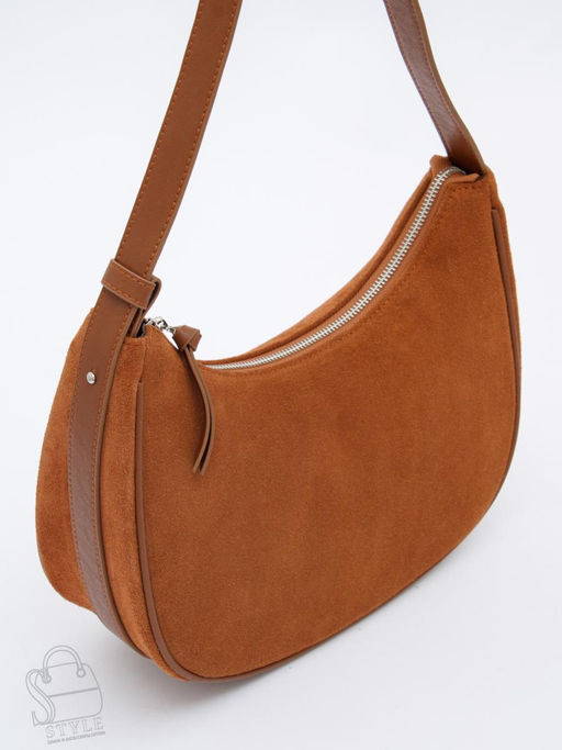 Сумка женская кожаная 8533VGF brown Vitelli Grassi