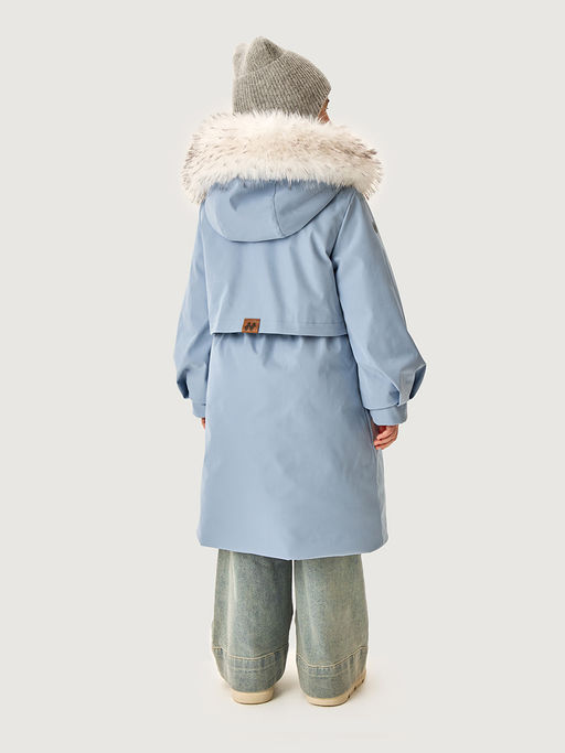 Парка 5з4426 синий туман - Nikastyle фото 3