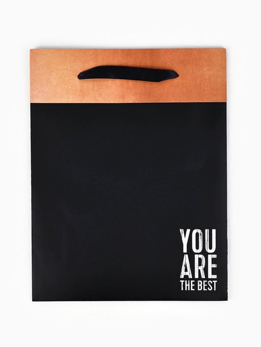 Пакет ламинированный двухсторонний Самый крутой, L 31?40?11.5 см