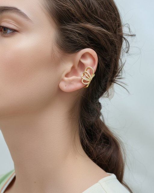 Серьги - кафф