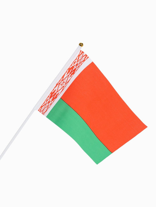 Флаг Белоруссии, 16×24 см, полиэстер, 12 штук