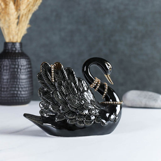 Статуэтка Лебедь черный / B3025-4A /уп 36/ - Галеонтрейд фото 4