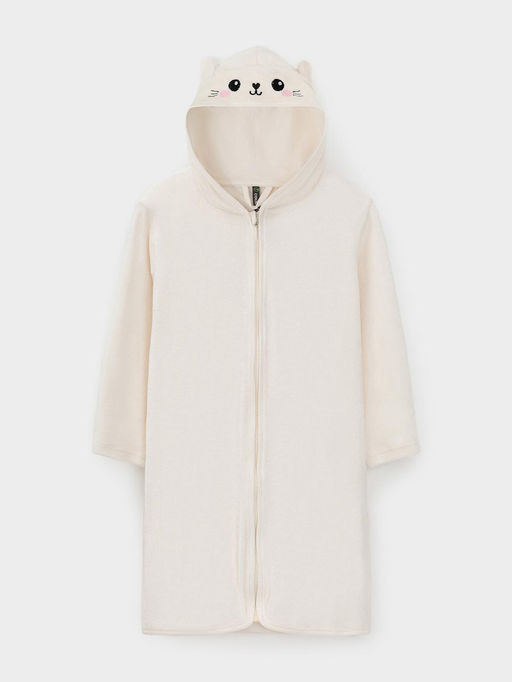 К 5801/белая лилия(котенок) халат дет - Crockid фото 2