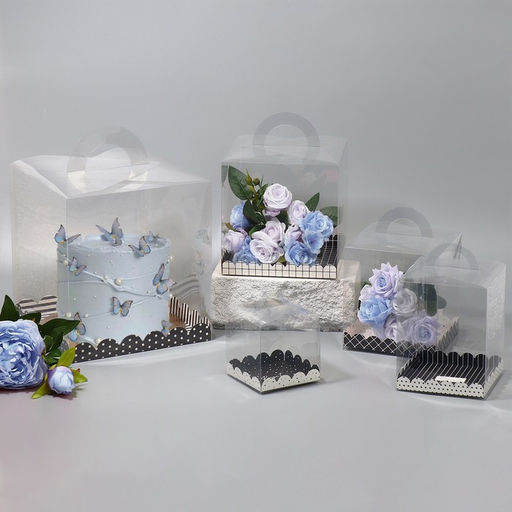 Цена за 5 шт. Коробка кондитерская, сундук, упаковка, Present, 11 х 11 х 11 см