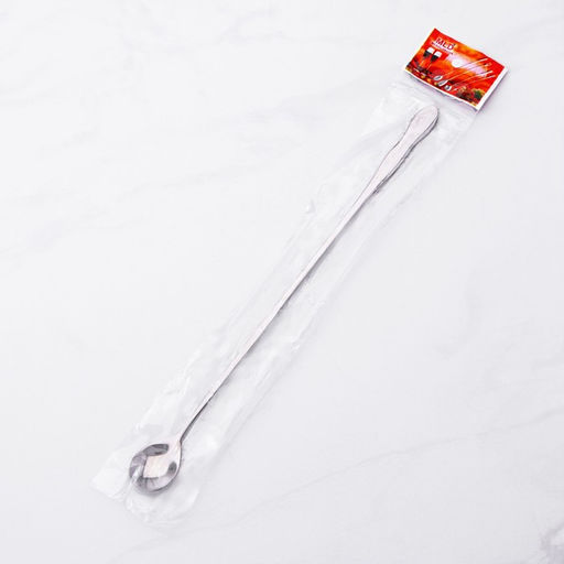 Ложка для коктейлей из нержавеющей стали, длина 31,5 см, цвет серебряный - Simaland фото 5