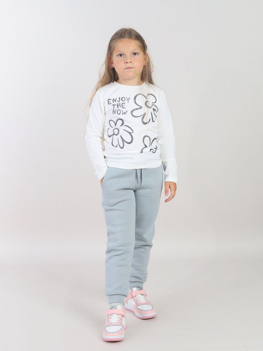 CRB wear / CWKG 70520-23 Брюки для девочки,серый  фото 4