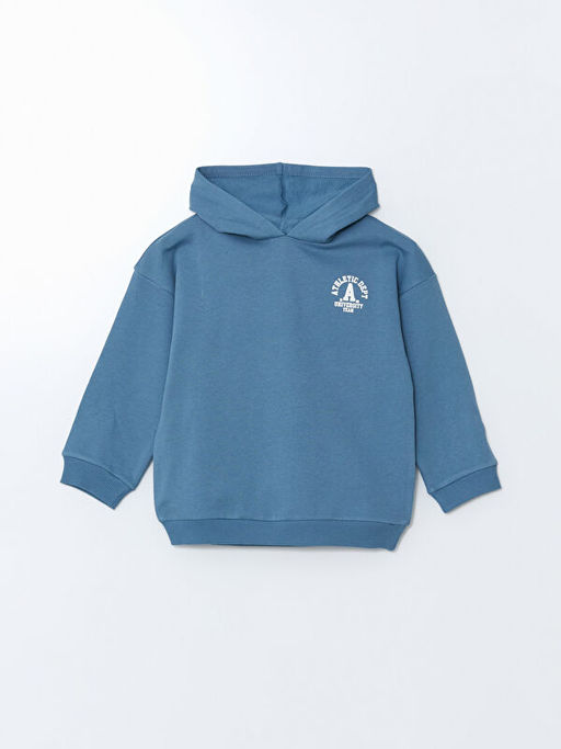 Kap??onlu Erkek ?ocuk Kal?n Sweatshirt