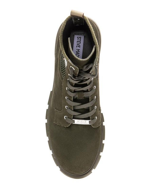 Steve Madden. Ботинки, оливковый, 37
