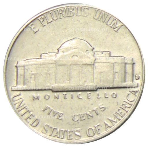 5 центов 1961 года D США