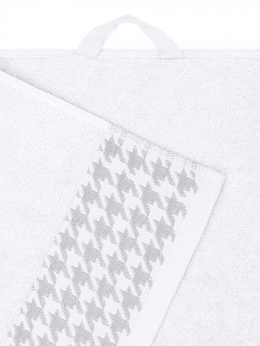 Полотенце для рук 35x70 белый махровая ткань