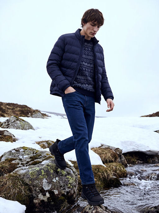 779 Regular Fit ??i Polarl? K??l?k Erkek Jean Pantolon