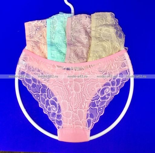 Цена за 5 шт. Трусы женские Турция кружевная попа арт. 83004 (84004) 3XL (50-52) - For you фото 8