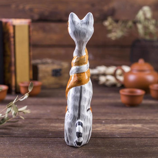 Сувенир «Целующиеся коты», 19×4×11 см, дерево