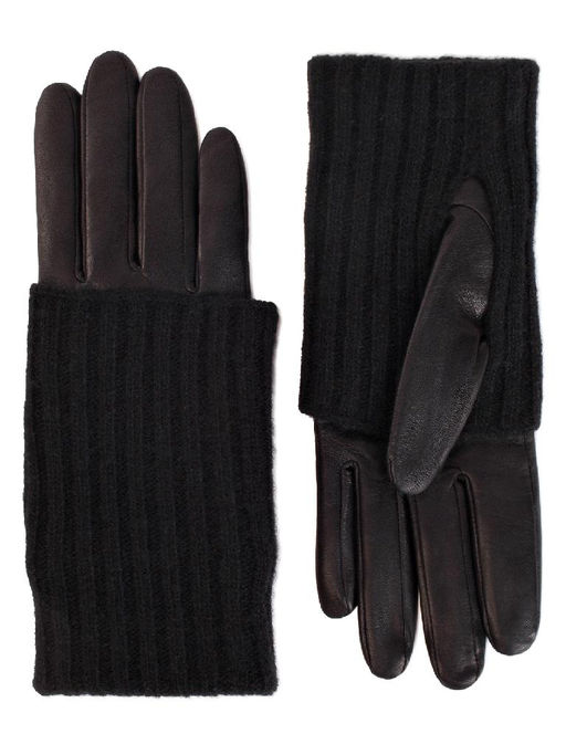 Перчатки женские ш+каш. IS01331 black - Eleganzza фото 2
