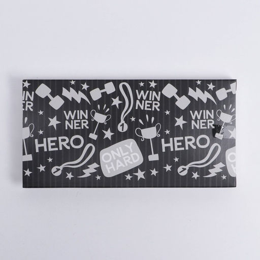 Цена за 5 шт. Коробка для шоколада, кондитерская упаковка, Самому сильному, 17?8.5?1.5 см