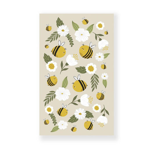 Полотенце кух. Доляна Bee 28х46 см, рогожка, 100% хл, 160г/м2