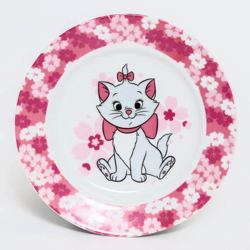 Набор посуды из керамики, 3 предмета: тарелка 16,5 см, миска 14 см, кружка 200 мл, Кошечка Мари, Коты Аристократы - Disney фото 7