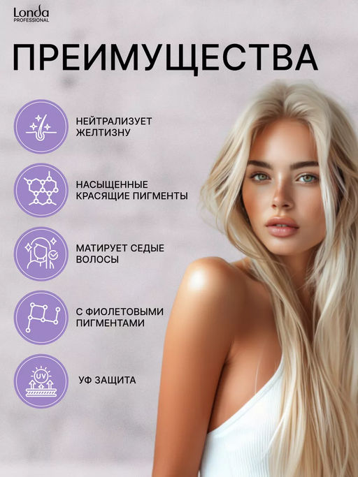 -15% Маска жемчужный блонд Toneplex, 200мл Londa - Londa professional фото 4