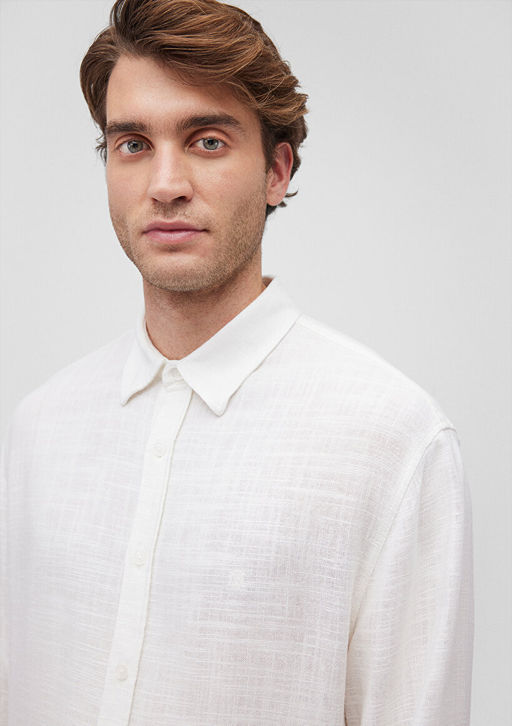 Beyaz Gomlek - Mavi фото 5