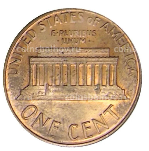 1 цент 1987 года D США