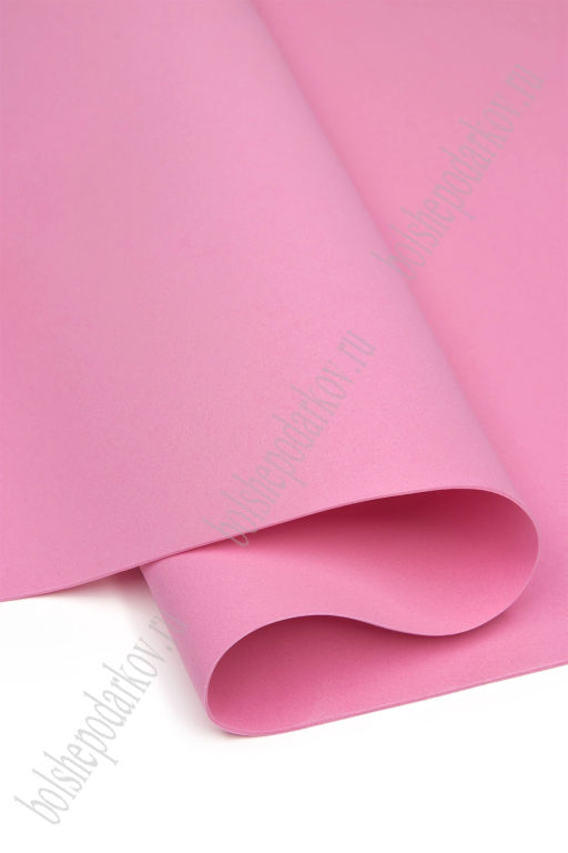 Фоамиран 1 мм, Китай 60*70 см (10 листов) SF-5822, розовый №1013