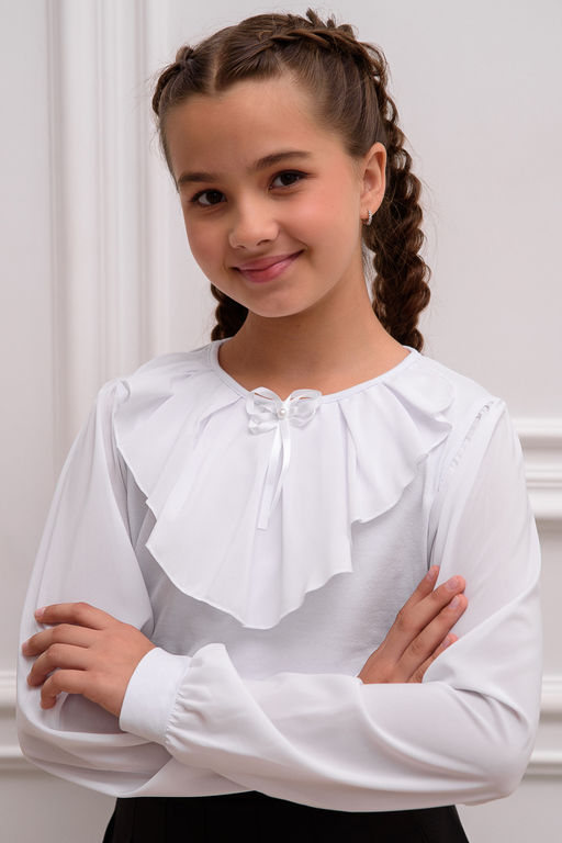 Миленушка блузка детская дл. рукав