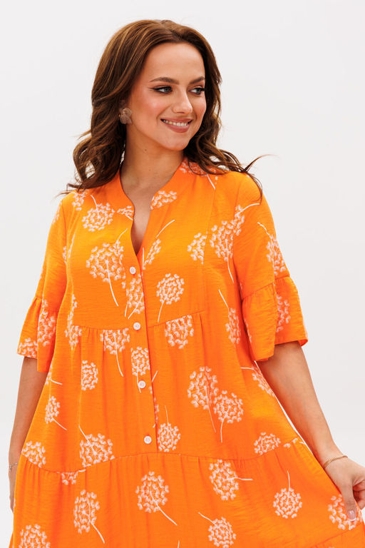 Платье Mubliz 348 оранжевый