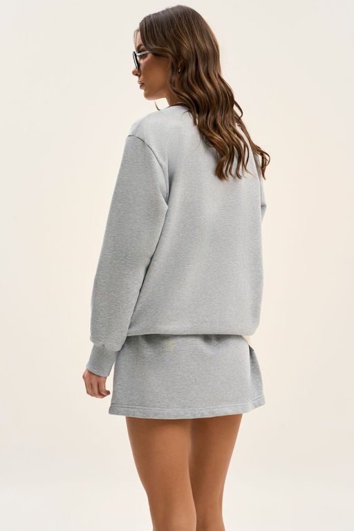 Джемпер GO F4107E/50-04.164-170 серый меланж  фото 5