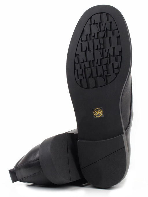 03-DCO83-1 BLACK Полуботинки женские (натуральная кожа)