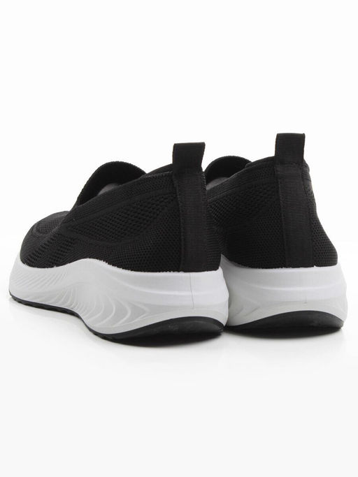 05-TEX-D04-02 BLACK Полуботинки спортивные летние мужские (текстиль)