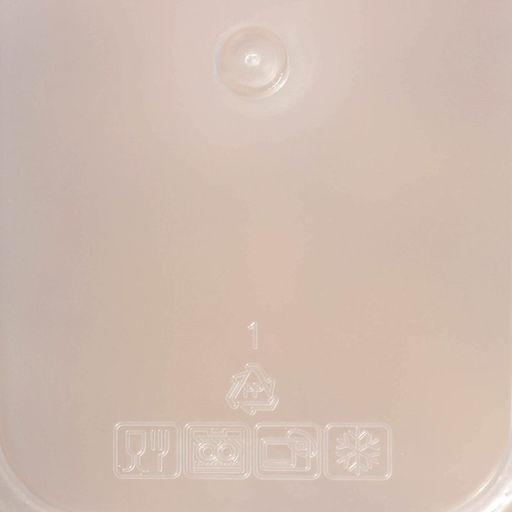 Контейнер пищевой с герметичной крышкой, 770 мл, прозрачный. крышка микс