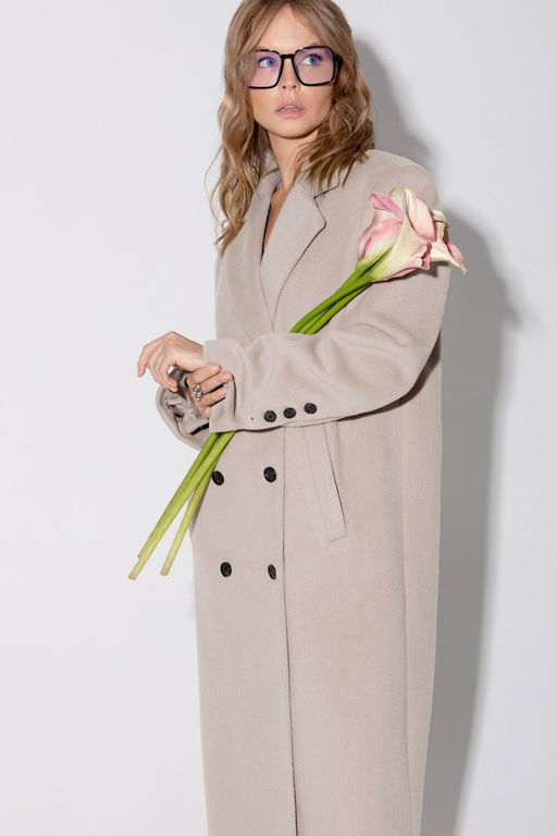 Пальто Pirs 5372 светло-бежевый фото 3