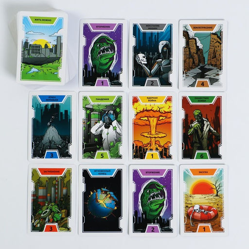 Настольная игра Конец света на реакцию и внимание, 14+ - Лас Играс фото 4