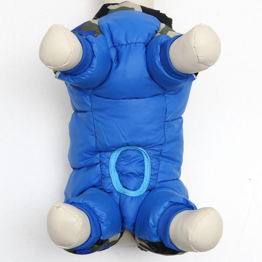 Комбинезон принтованный с замком на спине, размер 12 (ДС 28 см,ОГ 38 см,ОШ 27 см), синий - Simaland фото 5