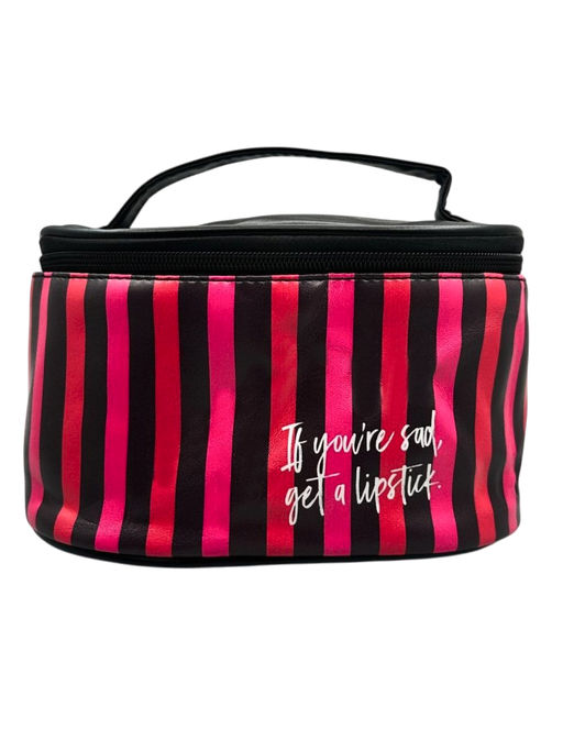 Sunflower Косметичка-чемоданчик 2112 ZP, черно-розовый