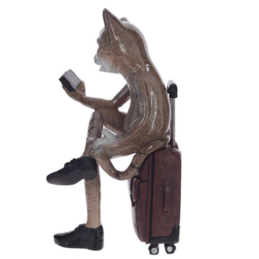 Фигурка декоративная "Кот", L8 W8 H16,5 см