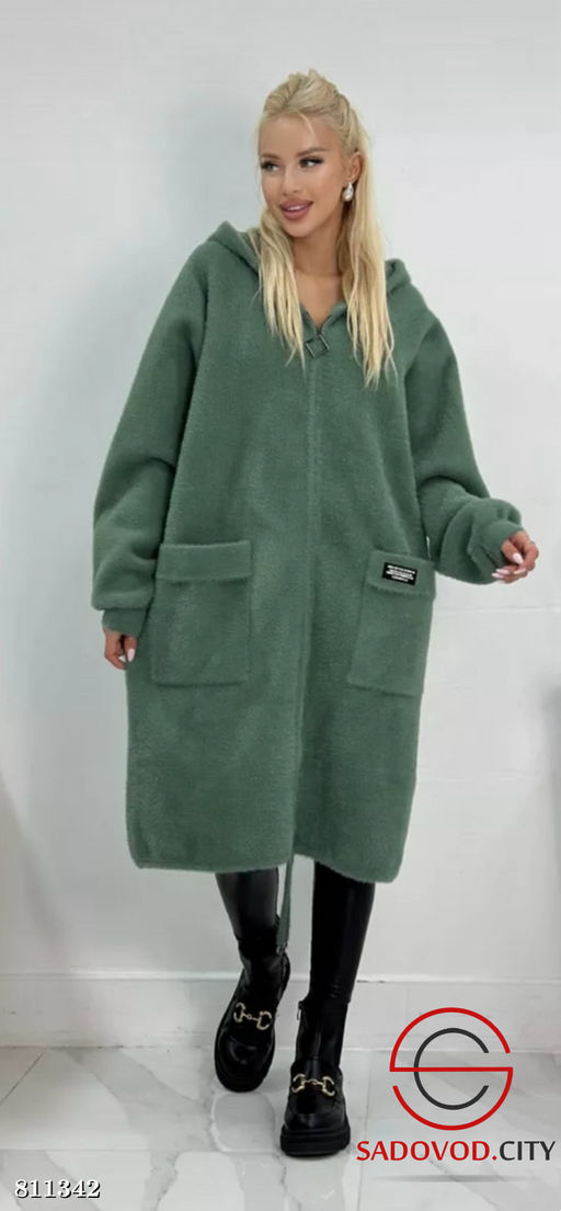 Кардиган женский мягкий пушистый