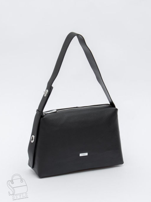 Сумка женская кожаная 8017-2S black Velina Fabbiano-Safenta