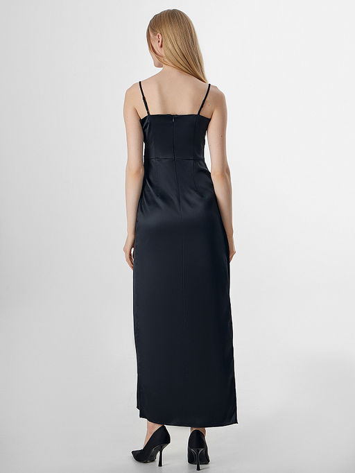 Платье женское Mark Formelle x Ольга Бузова черное  фото 4