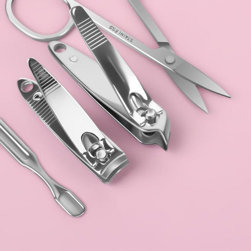 Набор маникюрный Ой, всё, 7 предметов, в чехле, коричневый - Qf фото 3