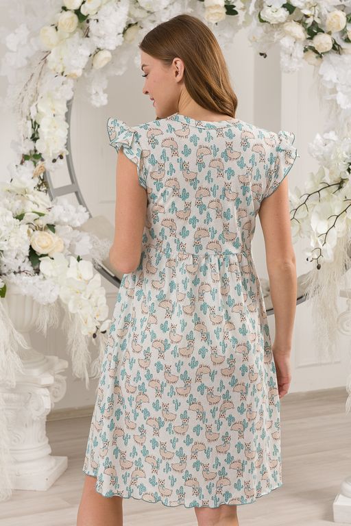 Ночная сорочка из кулирки Анита ламы - Амадэль фото 4